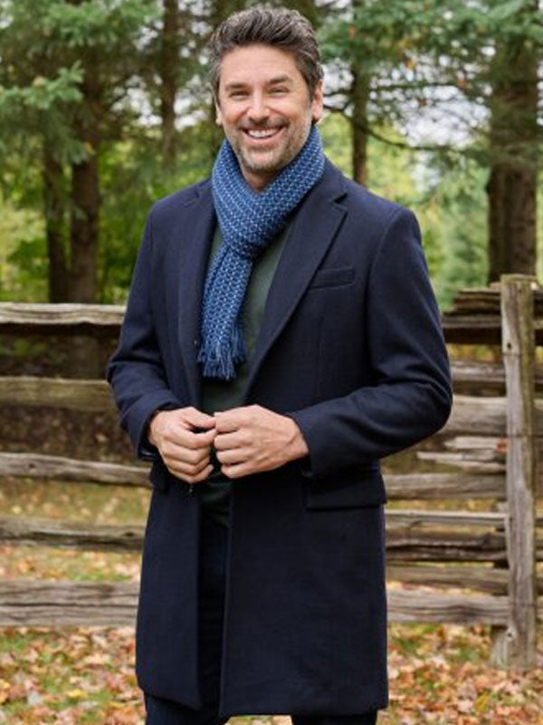 A Dance in the Snow Mark Ghanime Wool Coat