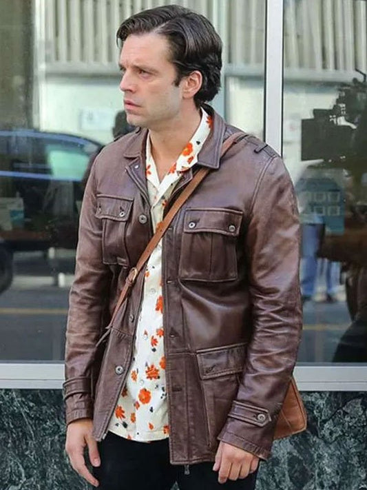 A Different Man Sebastian Stan Brown Jacket