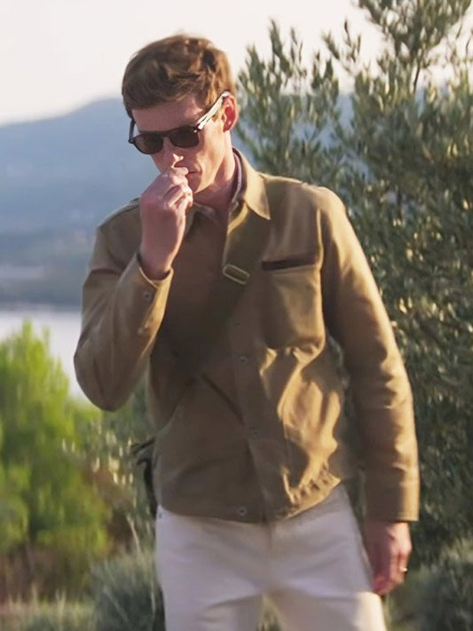 Eddie Redmayne The Day Of The Jackal S01 Cotton Jacket