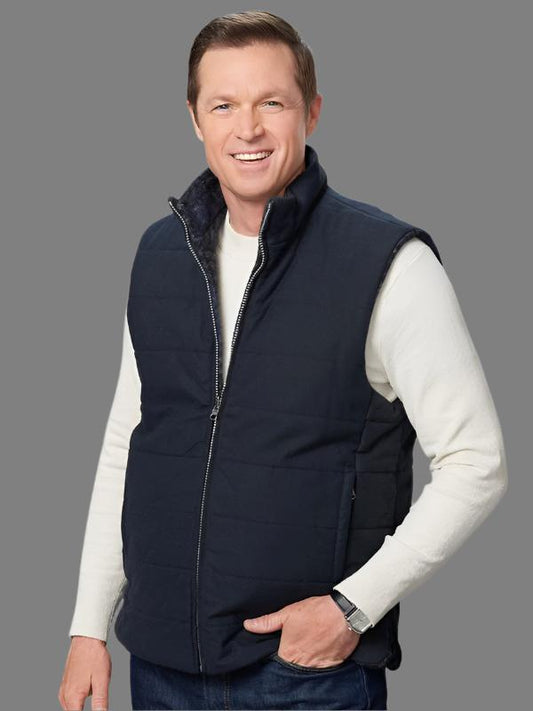 Eric Close To Have and to Holiday 2024 Black Vest