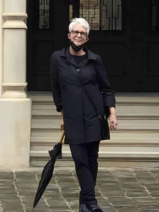 Jamie Lee Curtis Borderlands Black Coat