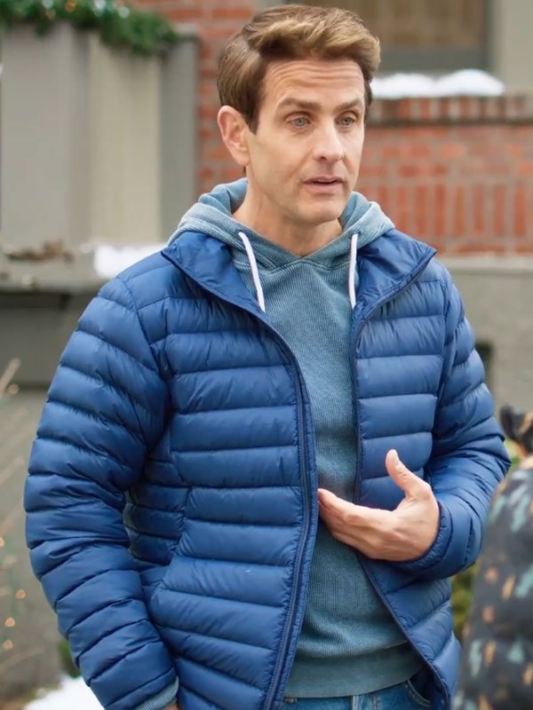 Jingle Bell Love 2024 Joey McIntyre Blue Jacket