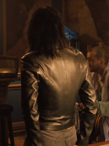 Abigail 2024 Melissa Barrera Leather Jacket