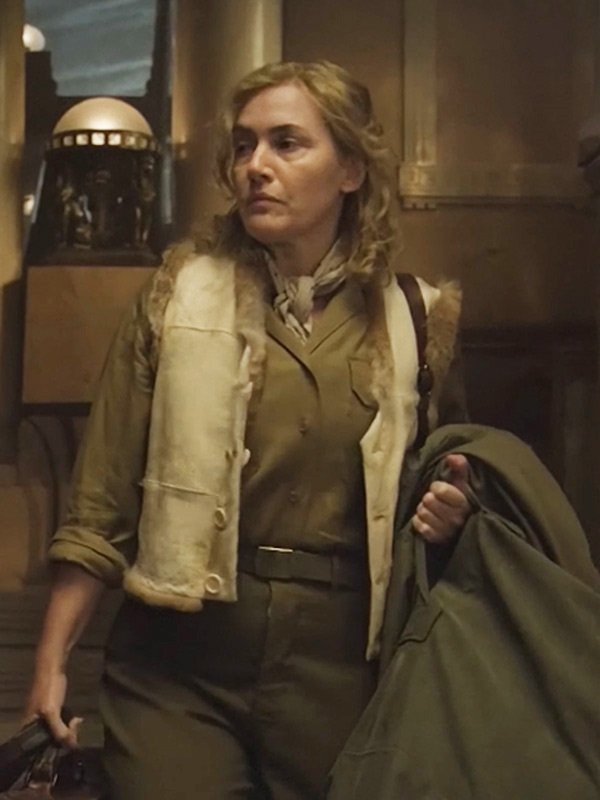 Kate Winslet Lee 2024 White Vest