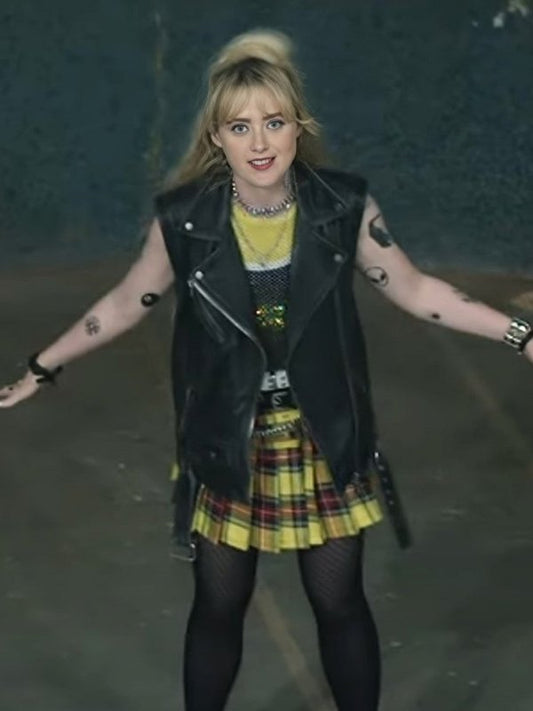 Kathryn Newton Abigail 2024 Leather Vest