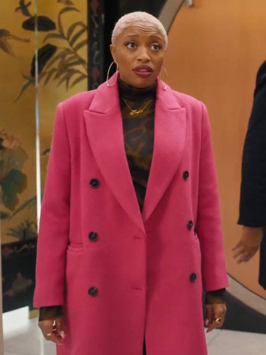 Kylie The Irrational S01 Pink Coat