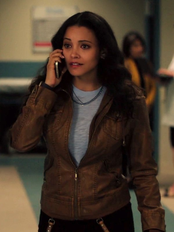 Lacey Quinn Found S01 Brown Jacket