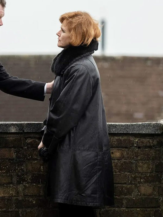 Maxine Peake Say Nothing S01 Black Coat