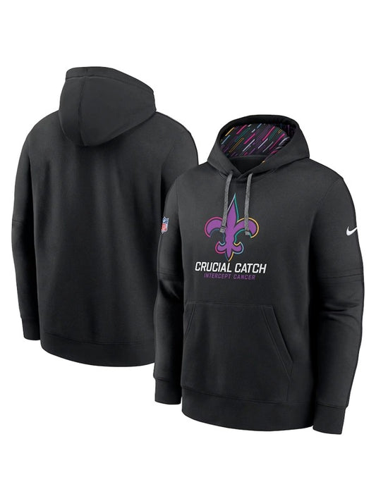 New Orleans Saints Crucial Catch Club Hoodie