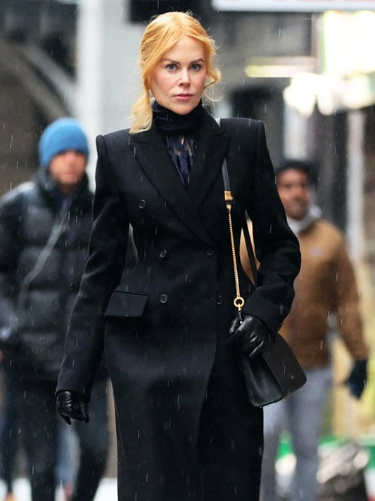 Nicole Kidman Babygirl 2024 Black Coat