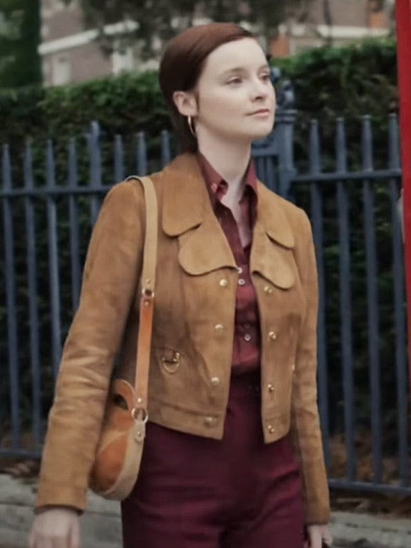 Say Nothing S01 Lola Petticrew Brown Jacket