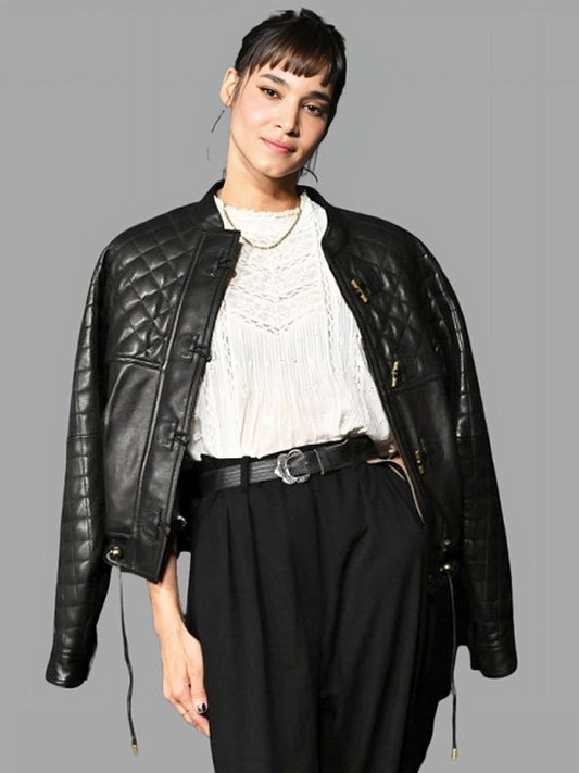 Sofia Boutella Emilia Perez 2024 Black Jacket