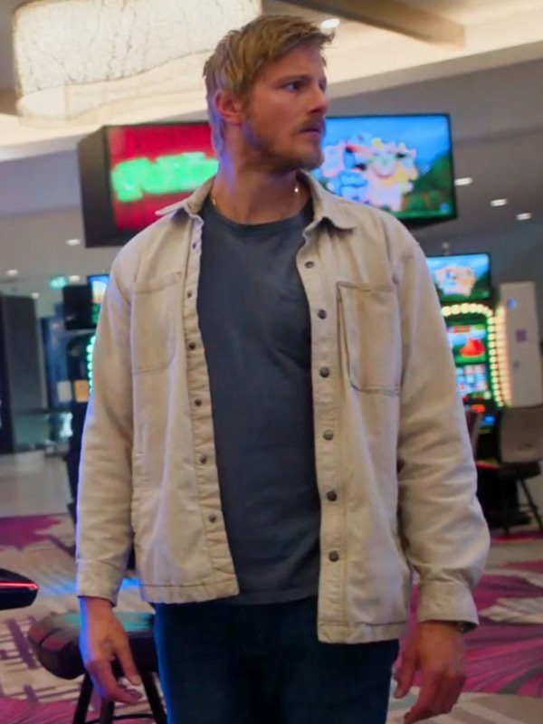 Alexander Ludwig Earth Abides 2024 White Jacket