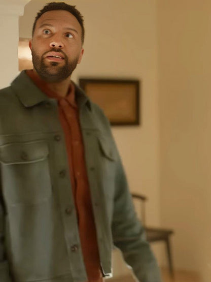 O-T Fagbenle No Good Deed 2024 Grey Jacket