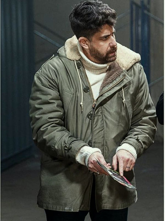 The Equalizer S04 Harry Keshegian Green Jacket