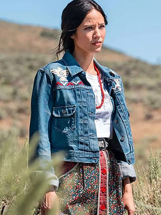 Yellowstone S05 Kelsey Asbille Denim Jacket